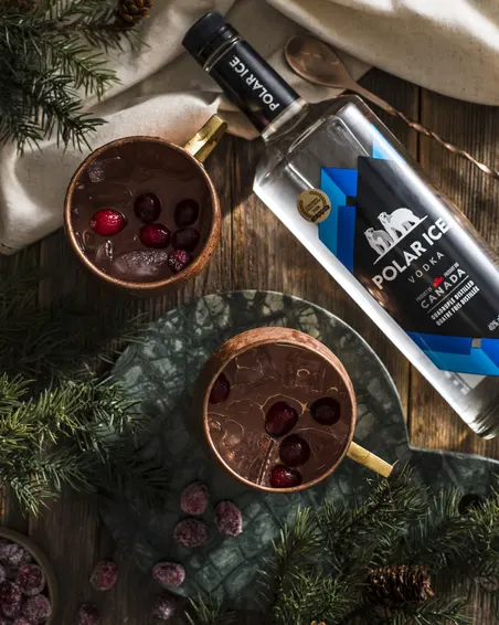 Apple Cranberry Moscow Mule